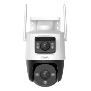 Buy Imou Cruiser Dual 2 PTZ security camera with 360° rotation, AI human detection, auto tracking & night vision. Best outdoor WiFi CCTV camera at low price.